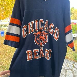 Vintage large chicago bears jersey shirt size large